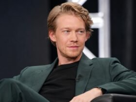 British actor Joe Alwyn with his older brother Thomas Alwyn, who has built a career in the non-profit sector.